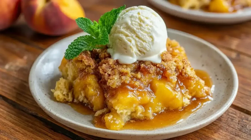 Peach Cobbler Recipe