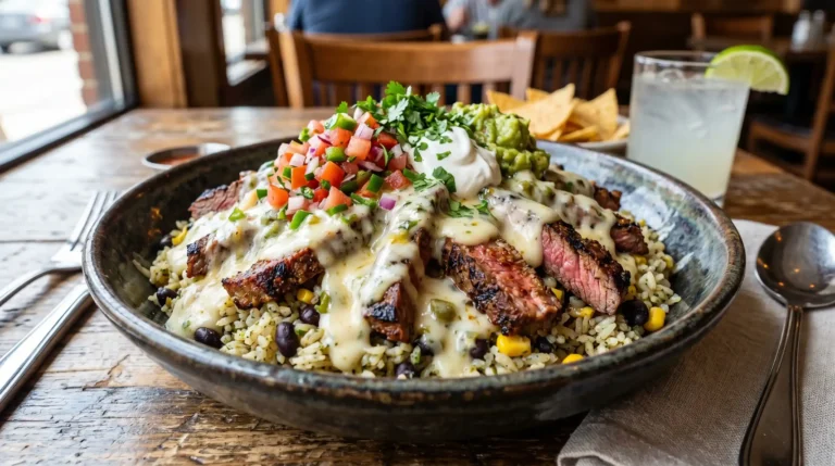 Steak Queso Rice Recipe