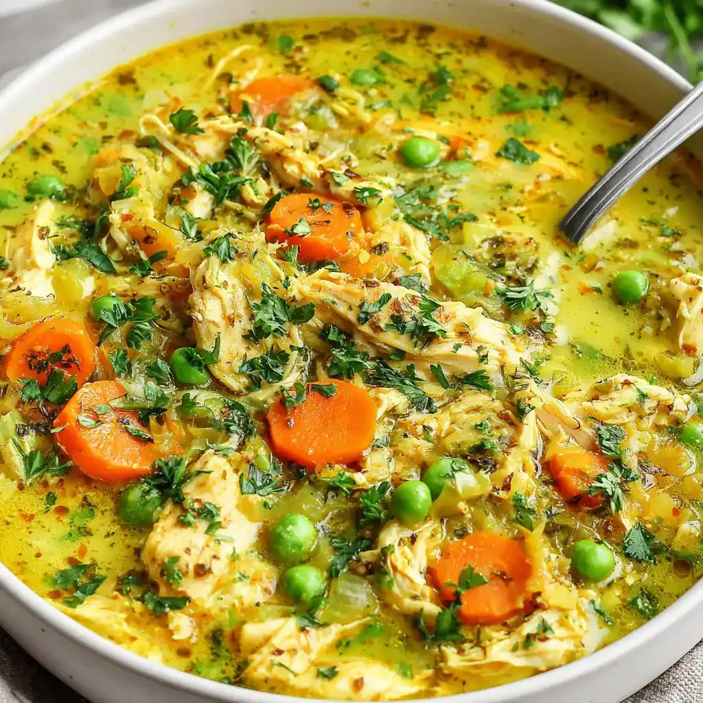 Anti Inflammatory Turmeric Chicken Soup Recipe