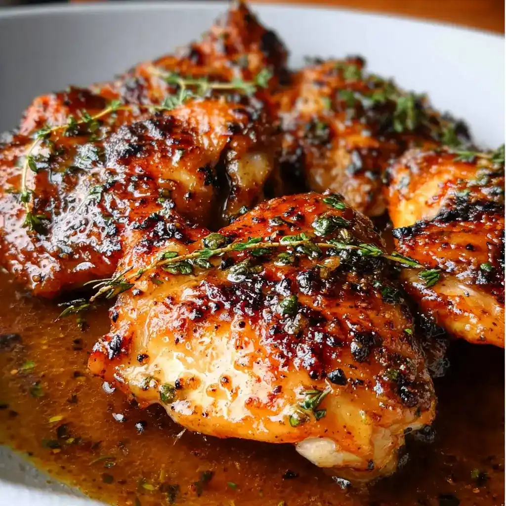 Apple Cider Glazed Chicken Recipe