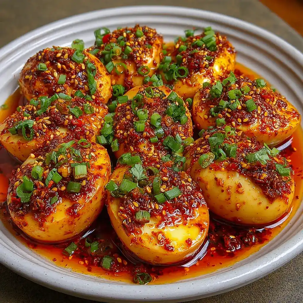 Spicy Gochujang Eggs Recipe