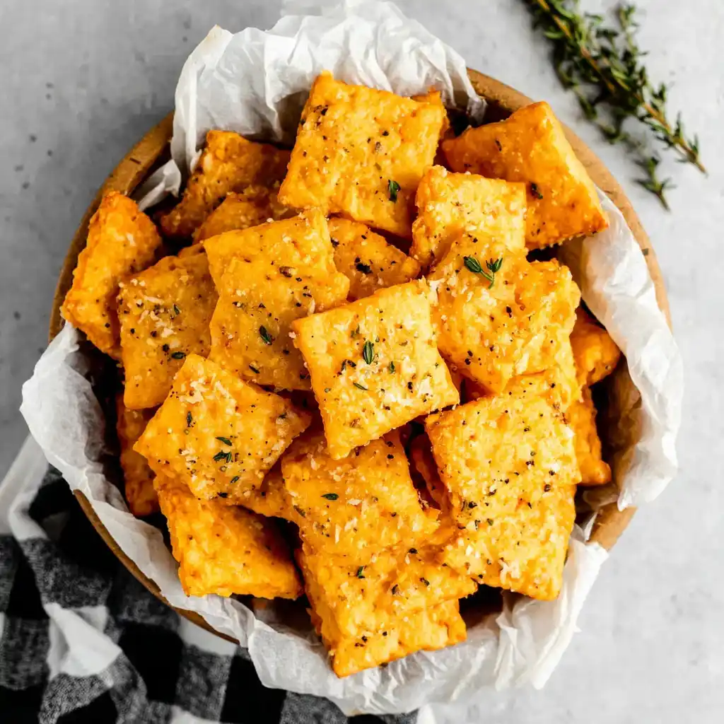 ​​​​​​​​​​​​​​​Homemade Cheese Crackers Recipe
