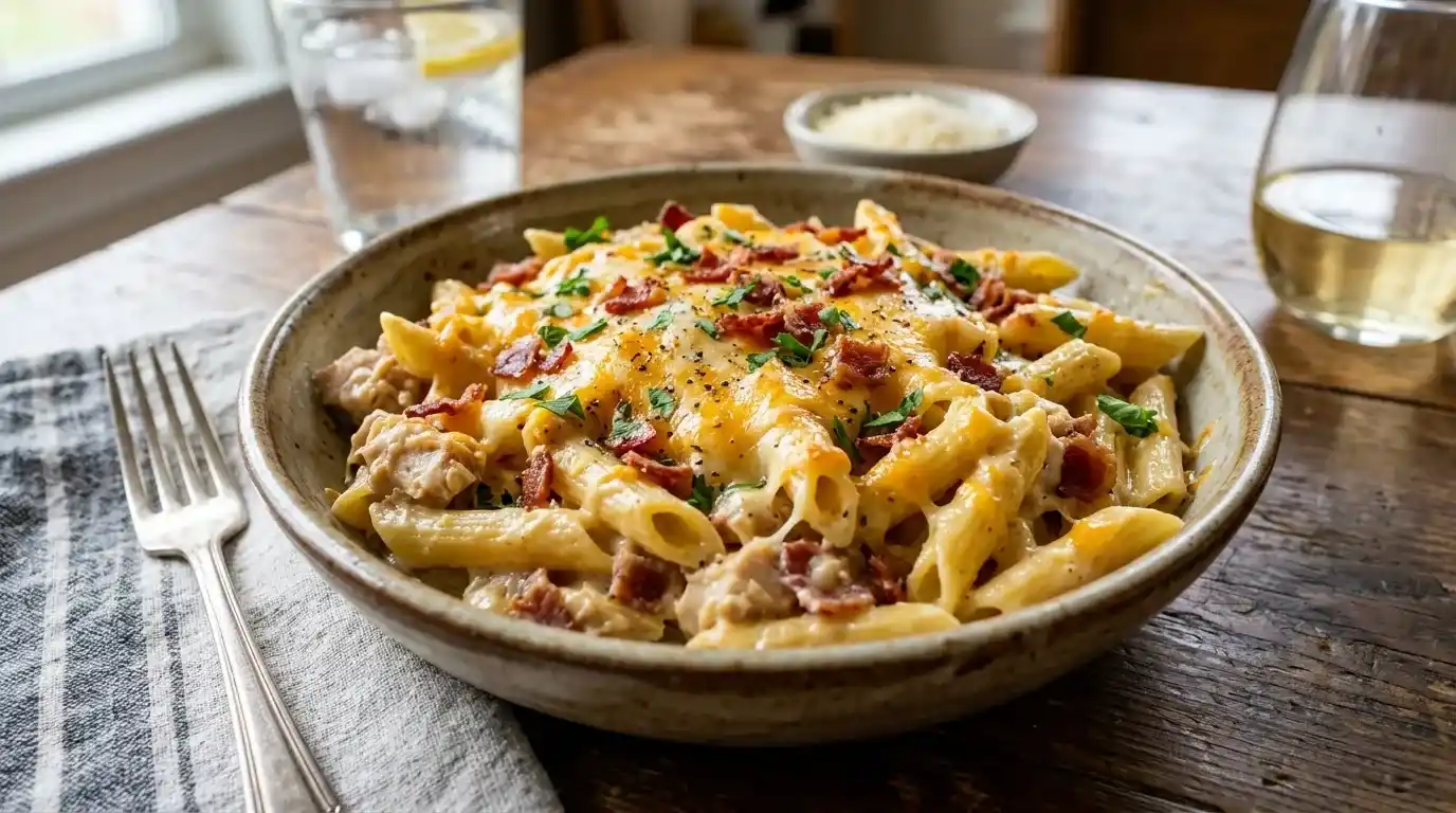 ​​​​​Crack Chicken Penne Recipe