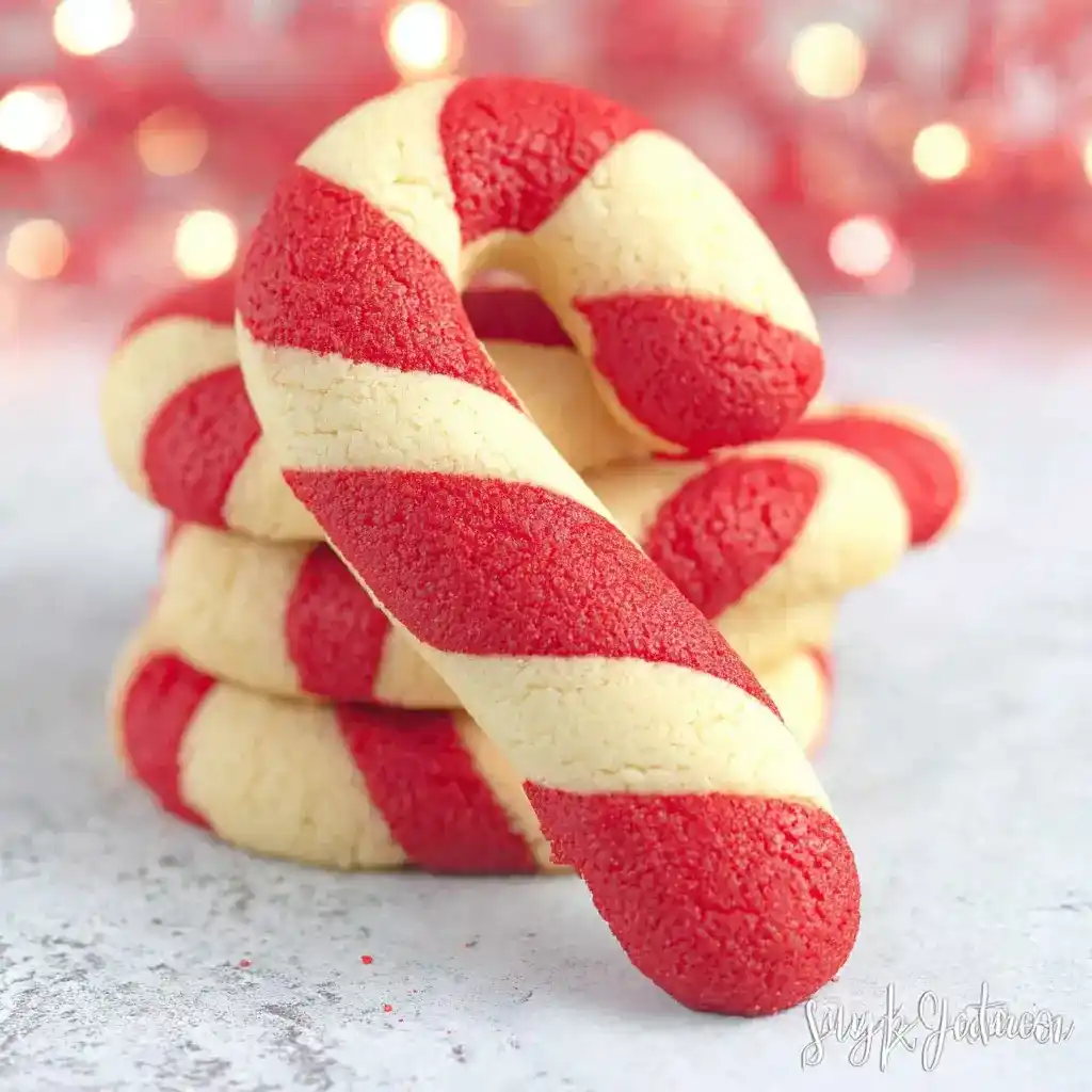 Candy Cane Cookies Recipe