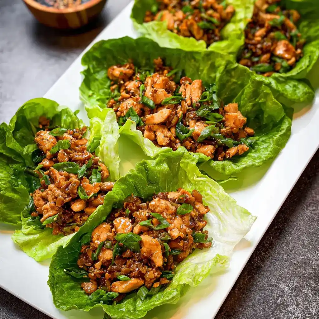 P.F. Chang’s Copycat Chicken Lettuce Wraps Recipe