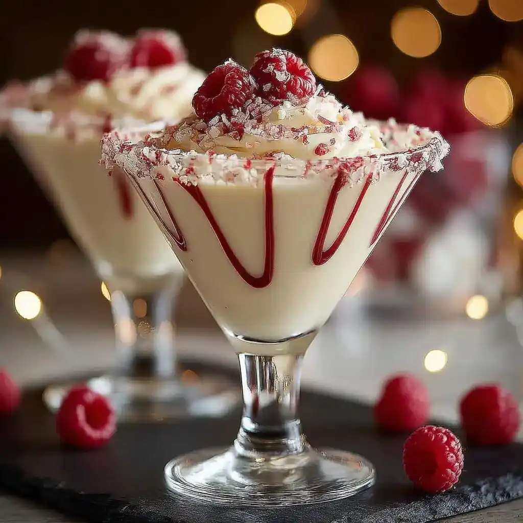Raspberry White Chocolate Martini Recipe