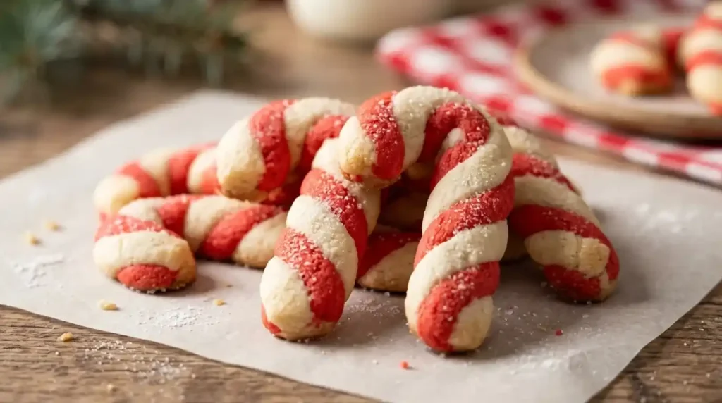 Candy Cane Cookies Recipe