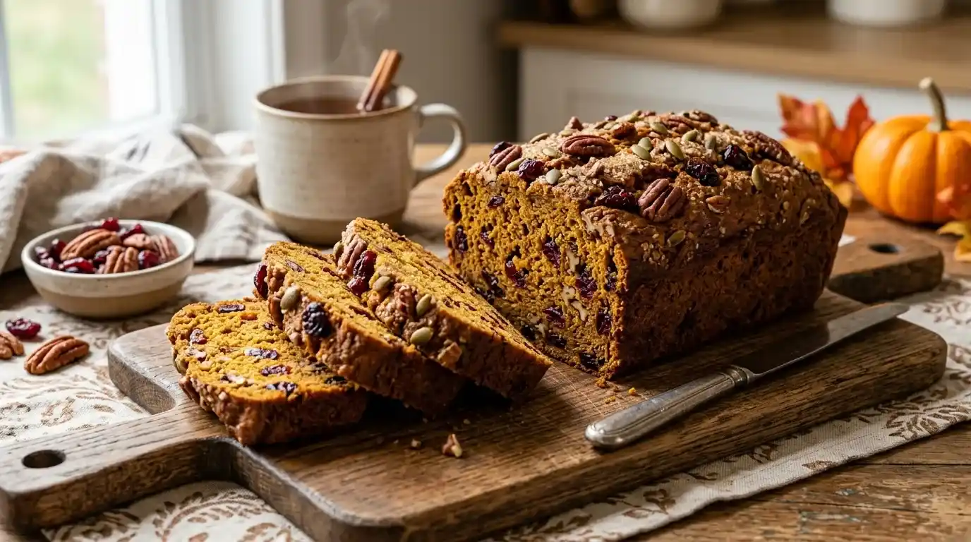 Cranberry Pecan Pumpkin Bread Recipe