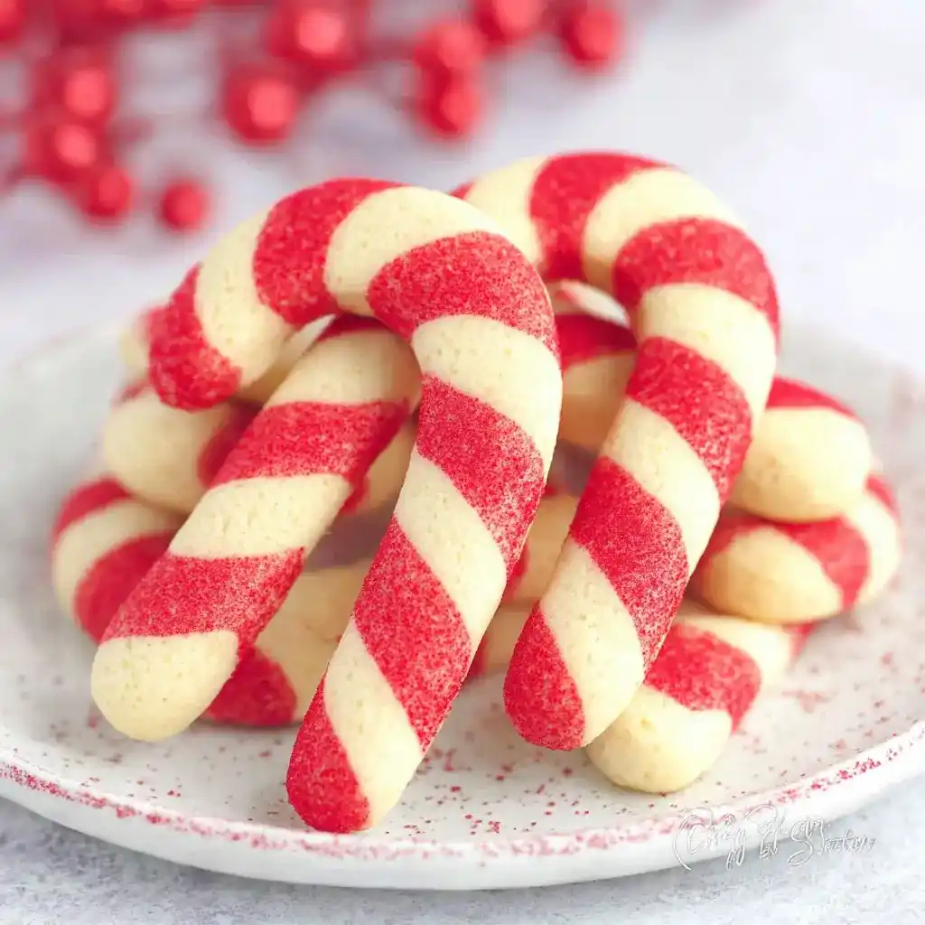 Candy Cane Cookies Recipe