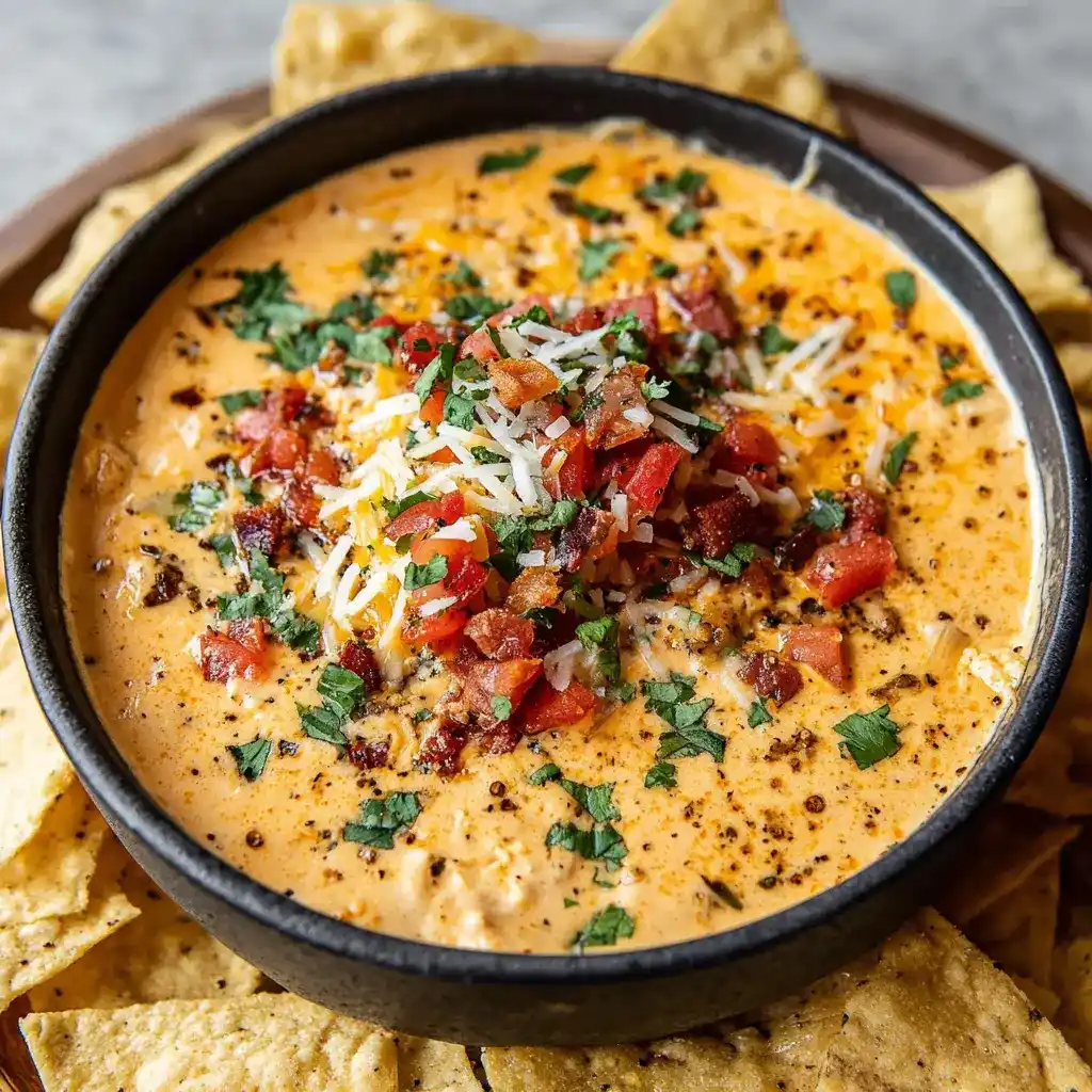 Crock Pot Beef Queso Dip Recipe