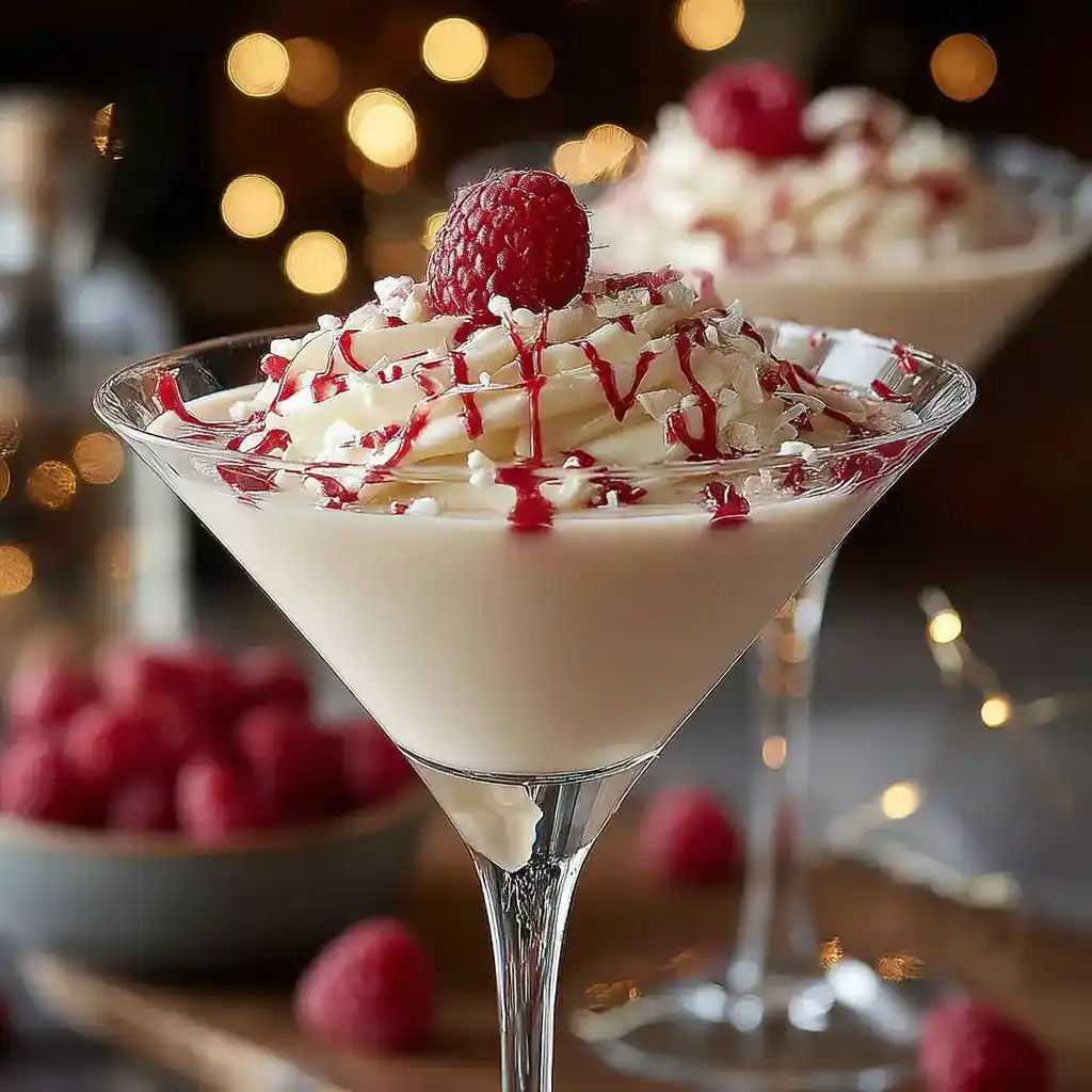 Raspberry White Chocolate Martini Recipe