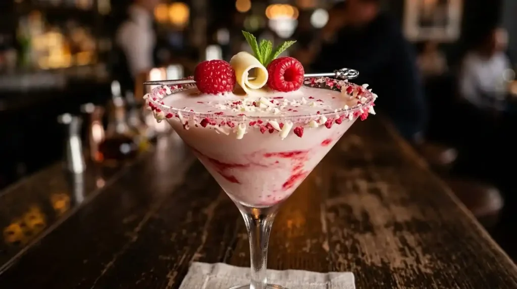 Raspberry White Chocolate Martini Recipe